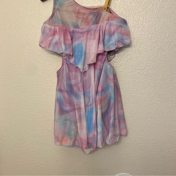 Revolution lyrical lavender tie dye Dance costume TAKE IT ALL RC24586 XLC child - Picture 3 of 11